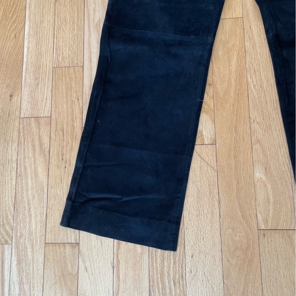 Lily Pulitzer suede washable black high waisted pants NWT size 6 - Picture 10 of 16